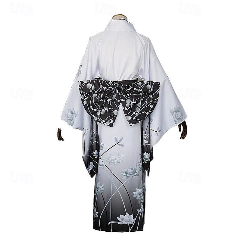 Anime Yosuga Sora Cosplay Suits Kimono Leotard / Onesie Corsets Bow For Women's2