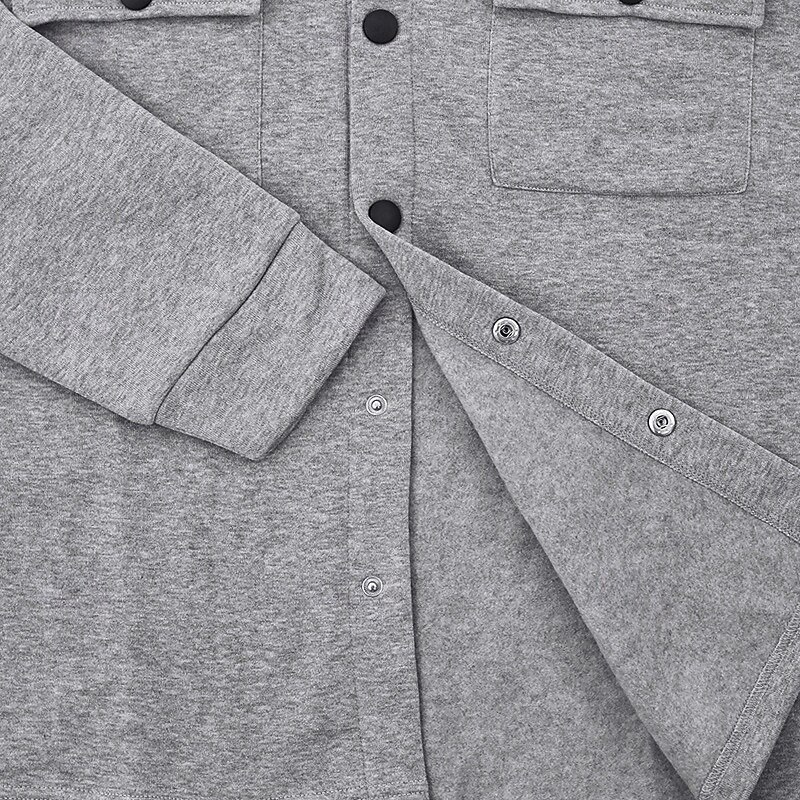 Men's Lightweight Jacket Cargo Jacket Casual Jacket Vacation Daily Breathable Pocket Spring Fall Plain Fashion Classic Lapel Regular Black Red Khaki Light Grey Dark Gray Jacket 5