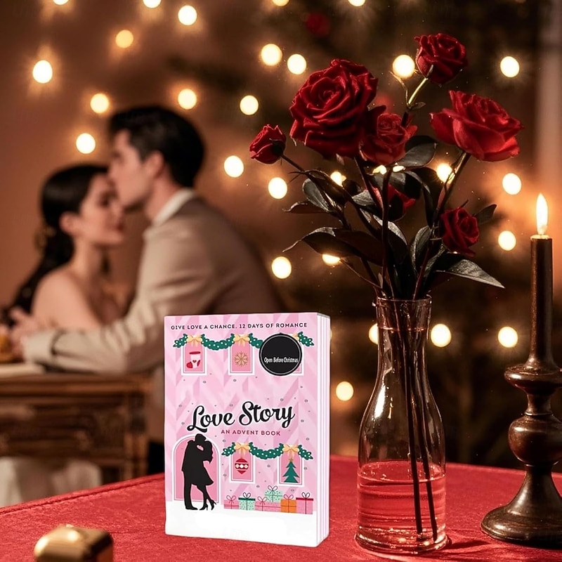 Christmas Eve Love Story12-Day Romantic Advent Book for Couples Countdown to Christmas Novel with Cozy Holiday Reading for Book Lovers2