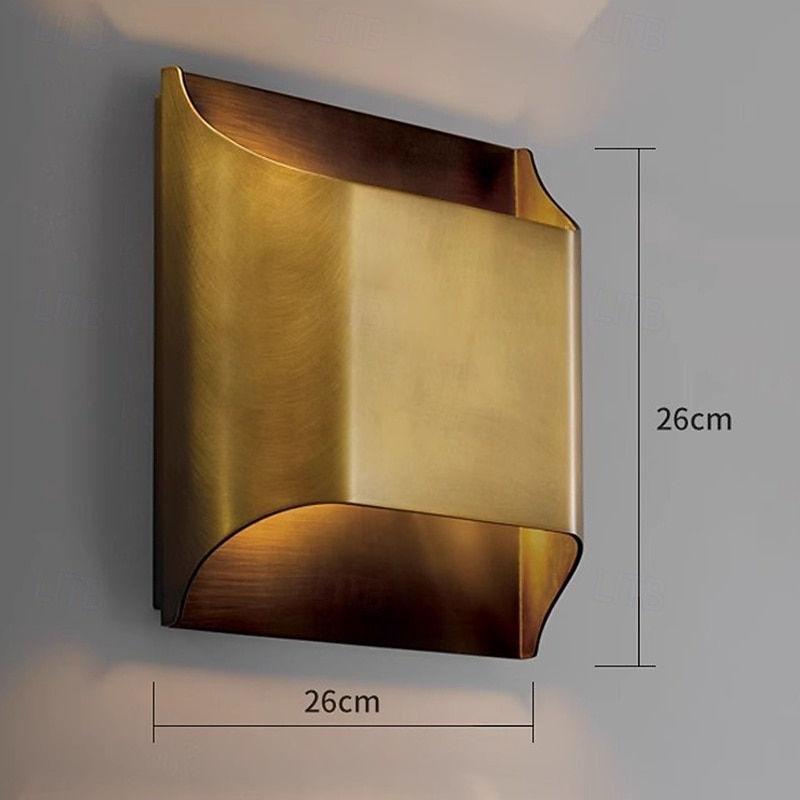 Luther Brass Two-Light Wall Sconce, Decorative Brass Wall Sconce for Bedroom, Living Room or Restaurant, Black Bronze Finish Wall Sconce2