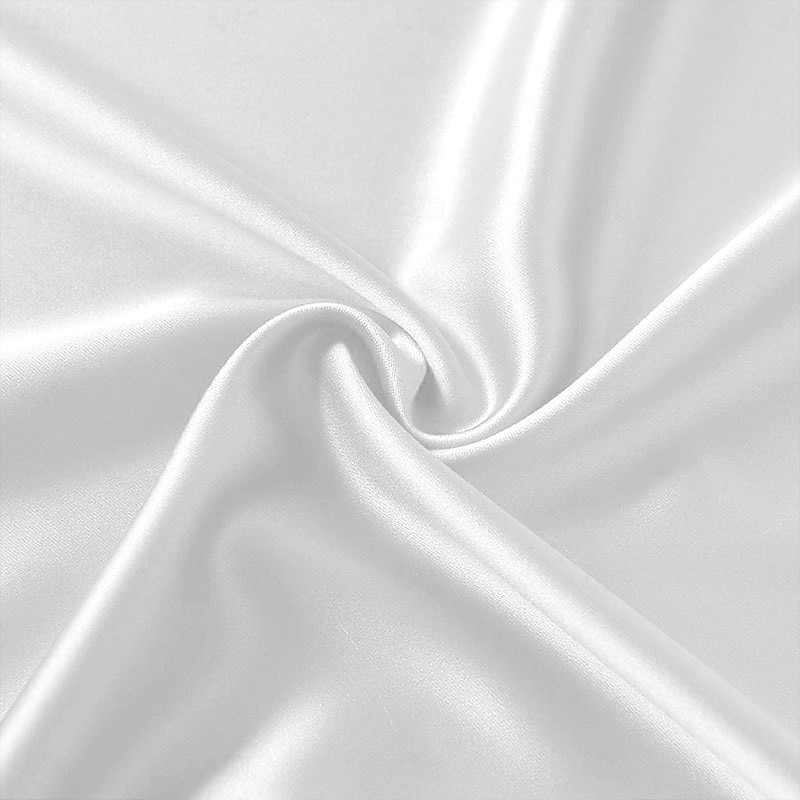 Men's Trousers Dress Pants Bell Bottom Flared Pants Satin Pants Pocket Solid Color Plain Breathable Full Length Outdoor Party Business Fashion Streetwear Black White Inelastic3