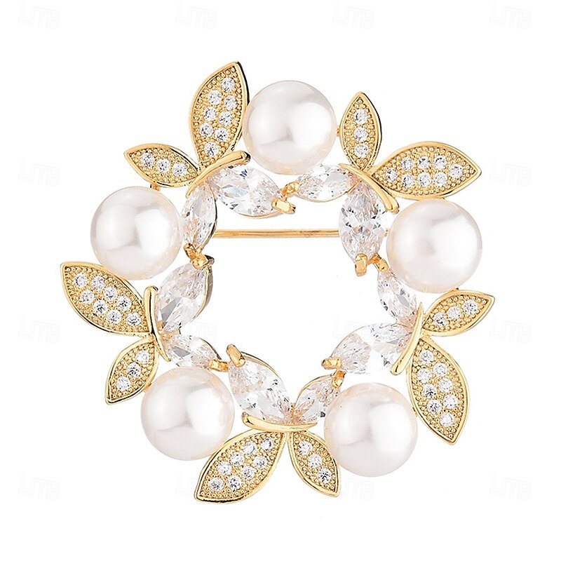 Brooches Classic Retro Flower Stylish Luxury Brooch Jewelry Silver For Wedding Party Gift Engagement Prom Festival4