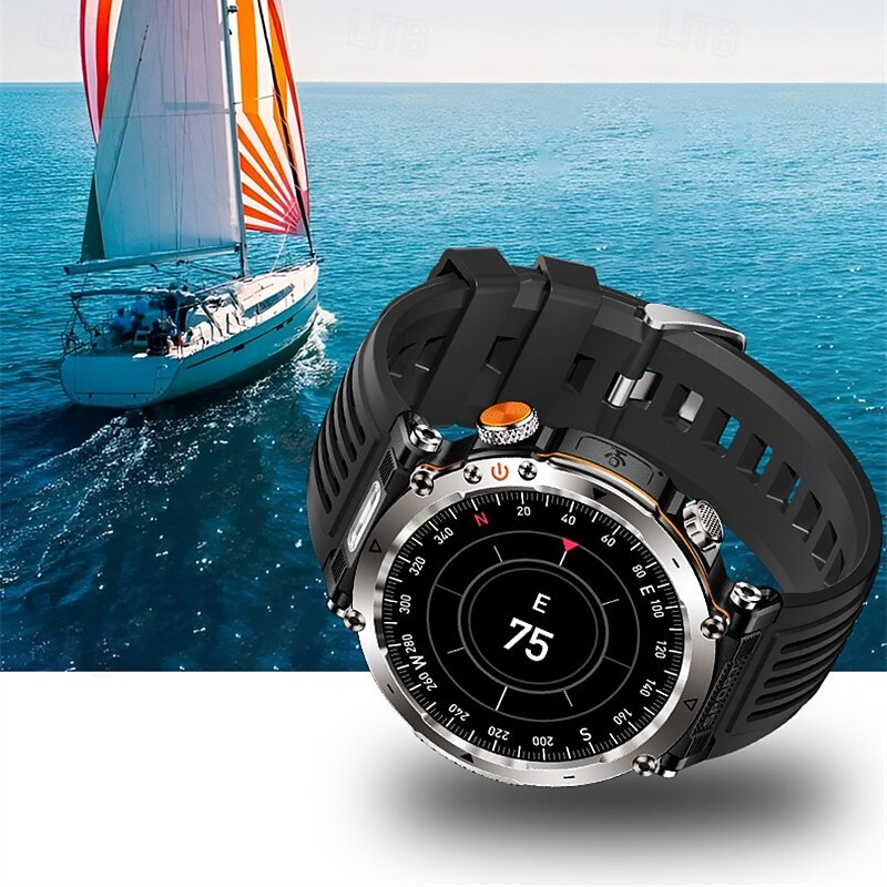 HT30 Smart Watch 1.7 inch Smartwatch Fitness Running Watch Bluetooth Stopwatch Pedometer Call Reminder Sleep Tracker Heart Rate Monitor Compatible with IP 65 Touch Screen Heart Rate Monitor4