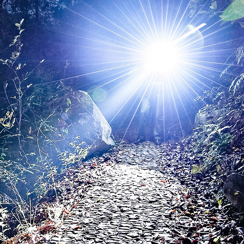 LED Headlamp Outdoor Multifunctional Zoomable Long-Lasting Battery  for Night Fishing Portable and Waterproof Work Light3