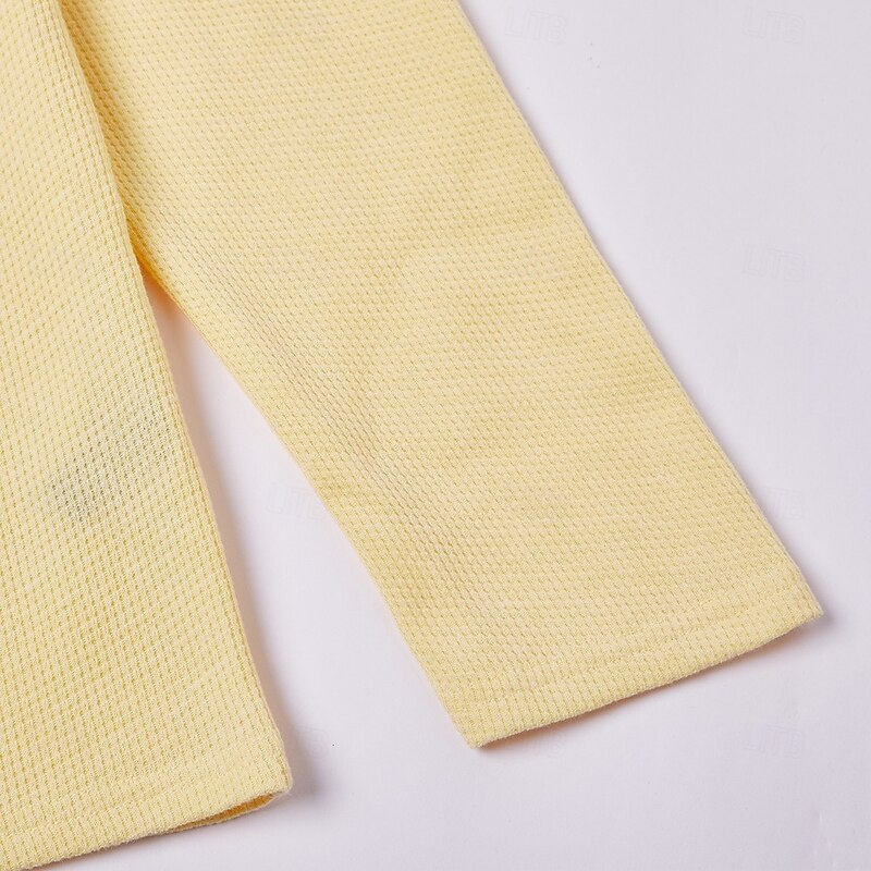 Men's Waffle Polo Shirts Golf Shirt Street Casual Lapel Long Sleeve Basic Modern Plain Textured Buttons Spring Fall All Seasons Regular Fit BlueGray Black White Yellow Burgundy Gray Waffle Polo Shirts3