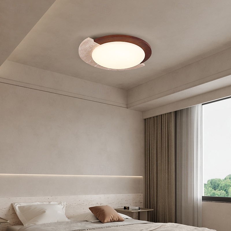 LED Ceiling Light Stepless Dimming 45/58cm Ceiling Decoration Lighting Fixtures, 50 cm LED Ceiling Light Circle Round Design, LED Light Fixture for Home & Office 110-240V2