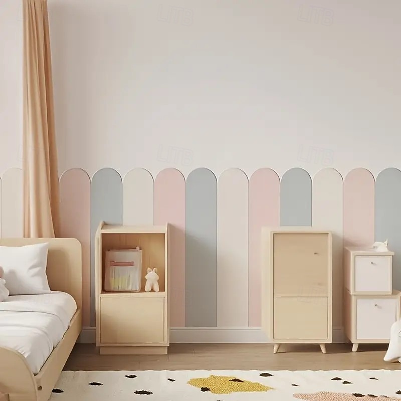 10pcs Arch Pattern Self-Adhesive Wall Stickers, Removable and Repositionable Home Décor, Easy to Install, Perfect for Living Room, Entryway, Bedroom, and Other Indoor Spaces3