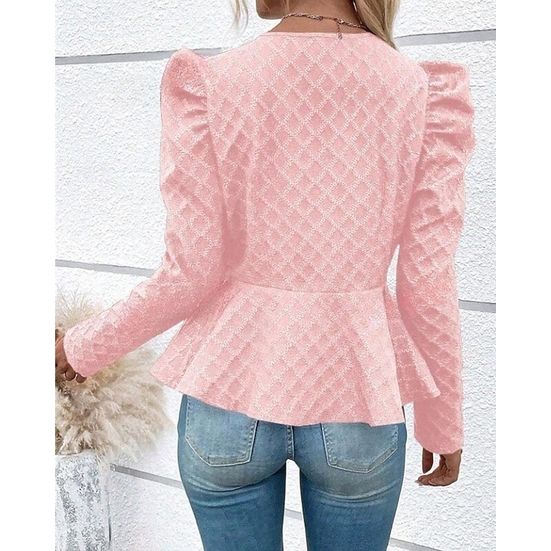 Women's Casual Jacket Comfortable Zipper Pocket Fashion Daily Plain Outdoor Casual Daily Zipper Regular Crewneck Regular Fit Long Sleeve Outerwear Black Pink Spring Fall3
