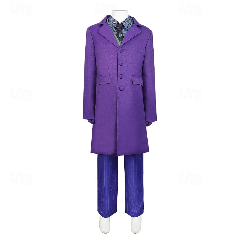 Folie à Deux Joker 2 Joker Clown Cosplay Costume Outfits Costume Party Halloween Costume  Movie Cosplay for kid's Carnival4