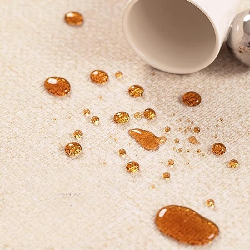 Minimalist Area Rug, Wash-Free Easy Clean Carpet for Living Room & Bedroom, Elegant Sofa Coffee Table Floor Mat, High-End Home Decor2