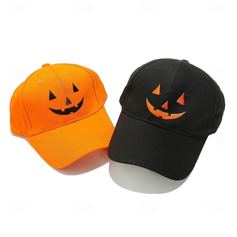 Women's Hat Baseball Cap Cosplay Breathable Halloween Embroidery