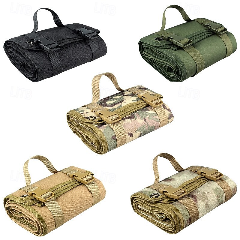 Shooting Mat Tactical Advanced Roll Up Shooter's Mat - Molle System Non-Padded Non-Slip Durable4