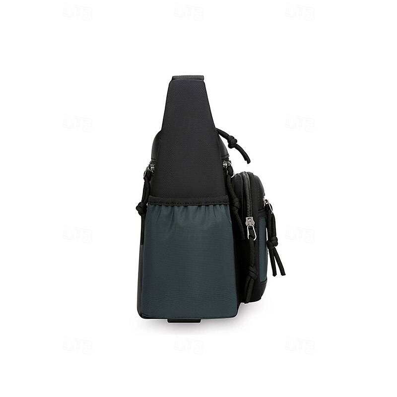 Men's Waterproof Crossbody Messenger Bag with Multi-Pocket Design, Casual Shoulder Bag for Travel, Work, and Daily Use4