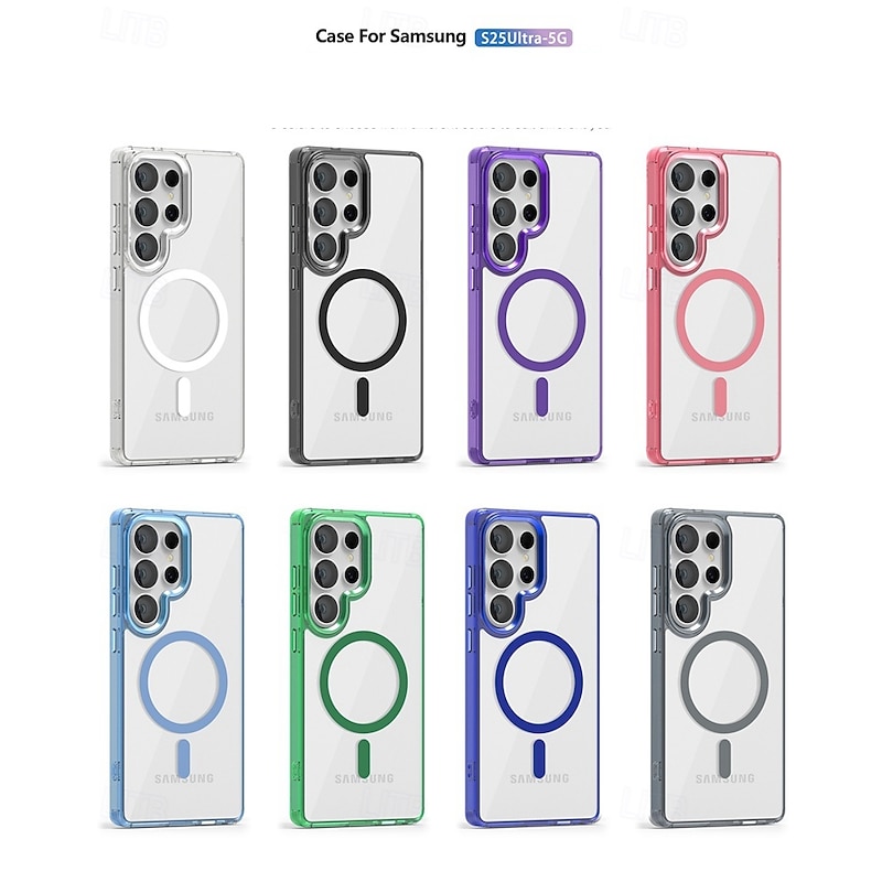 Phone Case For Samsung Galaxy S25 S24 Ultra Plus S23 S22 Ultra A56 A36 A16 A55 5G A35 5G A15 Back Cover Support Wireless Charging Shockproof Color Gradient TPU PC