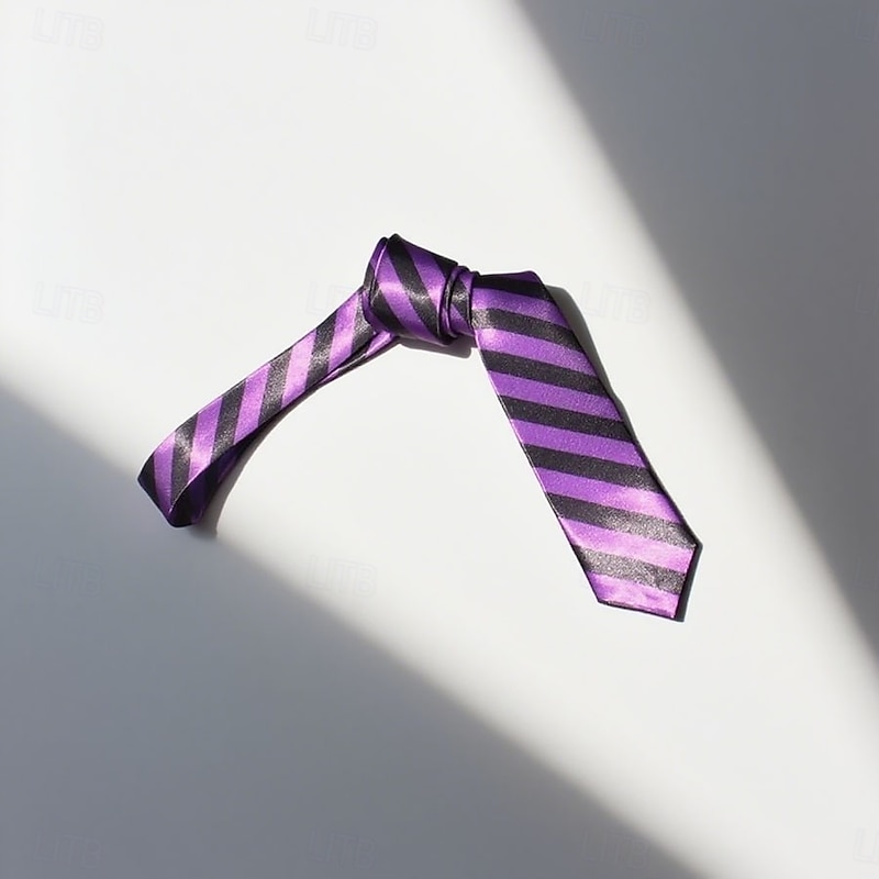 Men's Ties Office / Business Classic Stripes and Plaid Formal Evening Date Party & Evening3