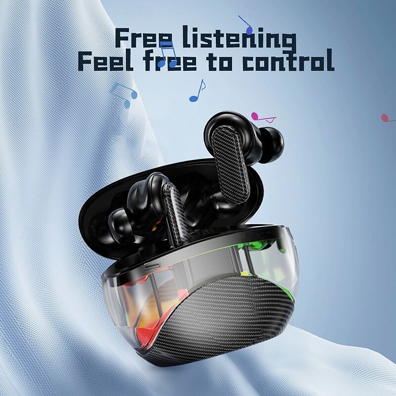 YW11 True Wireless Headphones TWS Earbuds In Ear Bluetooth 5.3 LED Light Stereo with Charging Box for Apple Samsung Huawei Xiaomi MI  Gym Workout Outdoor Running Girls2