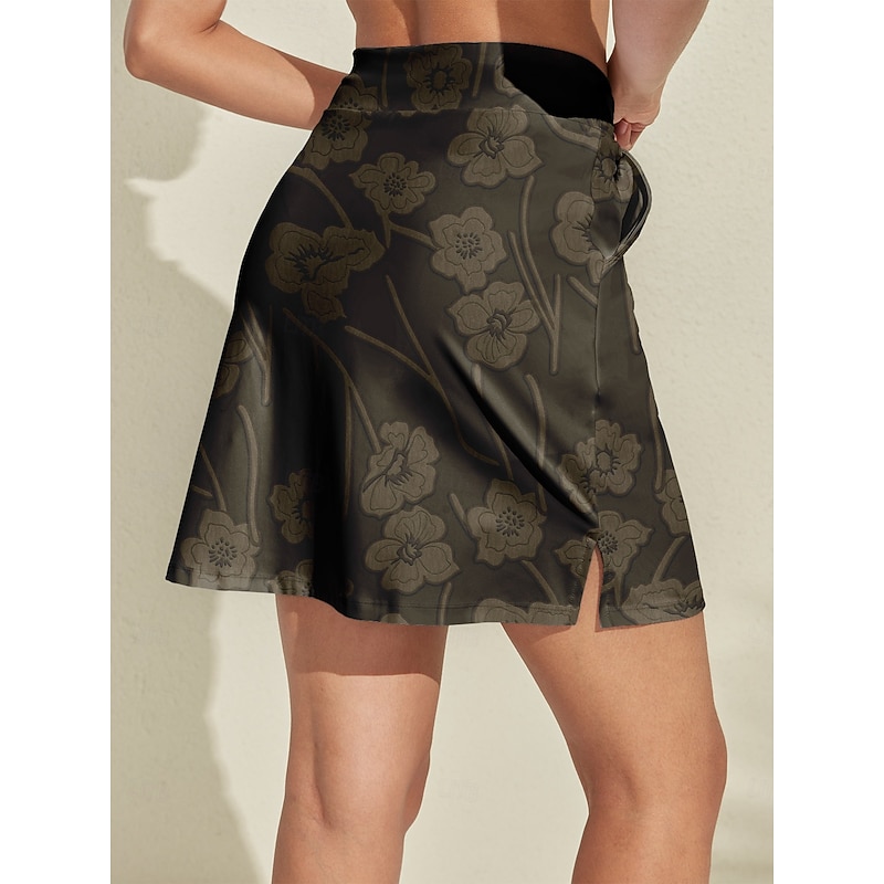 Women's Tennis Skirts Golf Skirts Dark Green Skirt Ladies Golf Attire Clothes Outfits Wear Apparel2