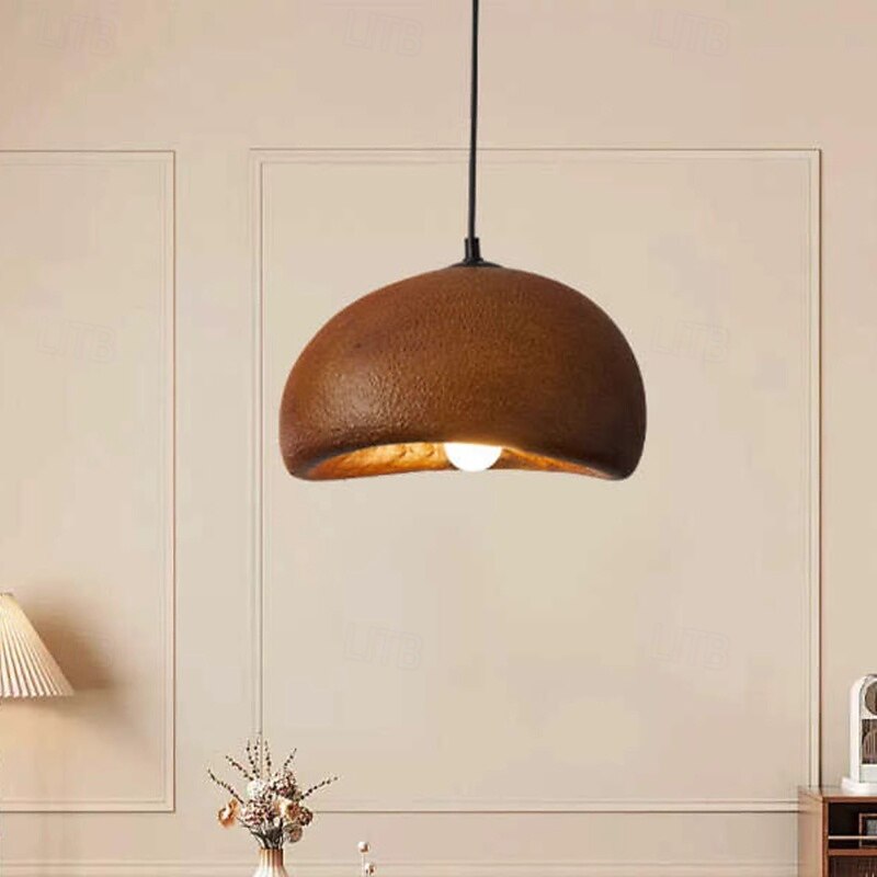 Wabi Sabi Pendant Light Hanging Light Metal Chandelier,Creative Personality Pendant Lamp Lampshade,Bedroom Living Room Decoration Lighting Fixtures2