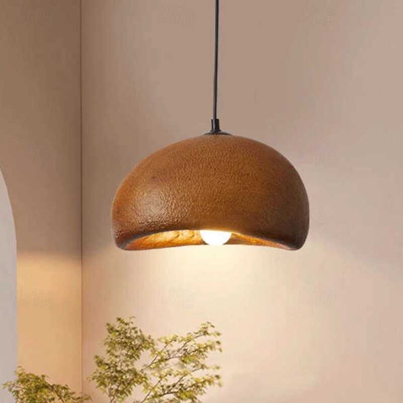 Wabi Sabi Pendant Light Hanging Light Metal Chandelier,Creative Personality Pendant Lamp Lampshade,Bedroom Living Room Decoration Lighting Fixtures