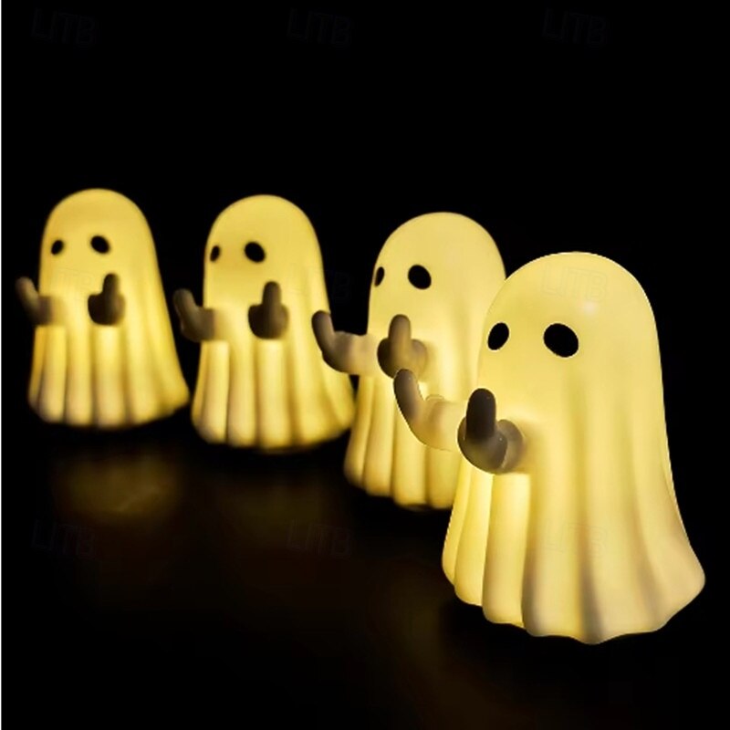 Cute ghost ornament suitable for office desk decoration a multifunctional and unique gift for family and friends on Halloween