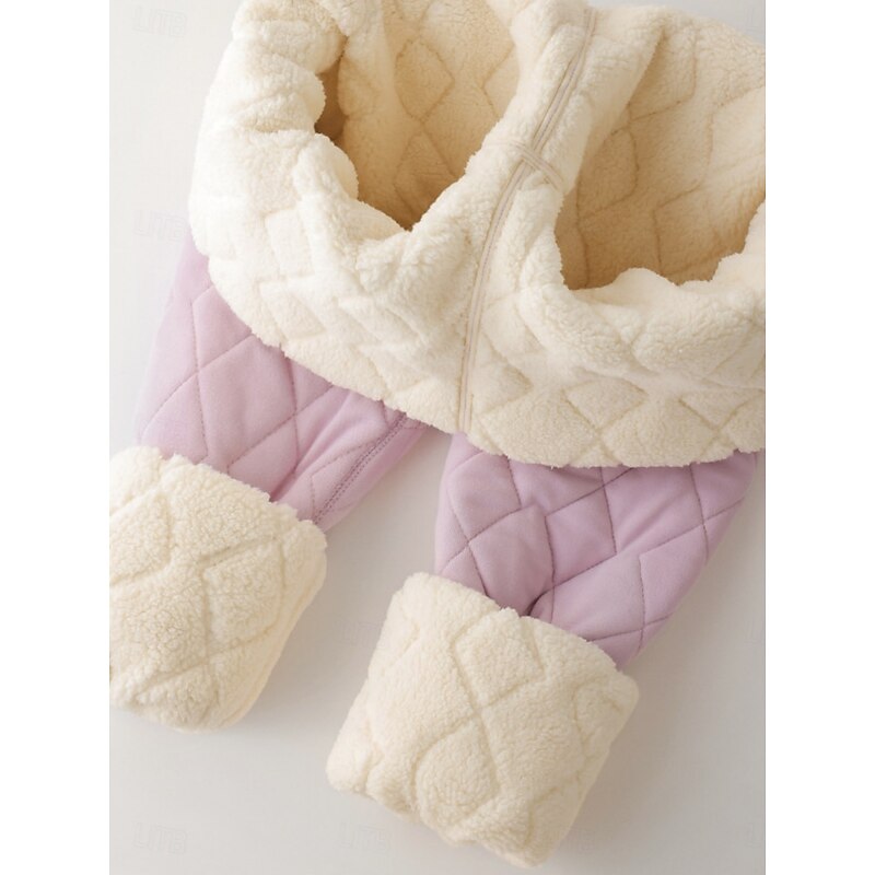 Women's Fleece Pants Leggings Fashion Streetwear Basic Full Length High Waist Plain High Cut Comfy Soft Comfortable Stretchy Home Daily Black Pink Purple Gray Spring Fall Winter Slim Fit2