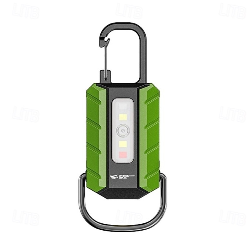 USB C Rechargeable Keychain Flashlights,High Low Beam Mini Flashlights,COB Keychain Working Lamp 6 Light Modes,Lightweight Bright Mini Keyring Light for Walking, Searching and Hiking (1PC)2