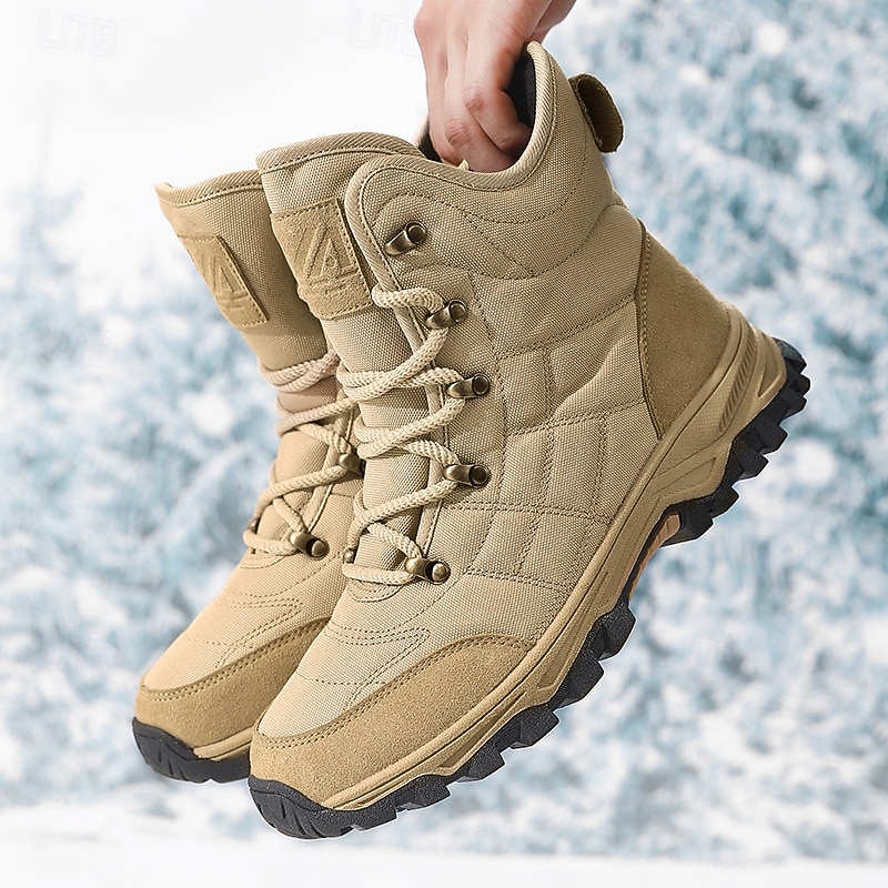 Men's Waterproof Hiking Boots | Warm Outdoor Snow Boots For Trekking & Daily Use4