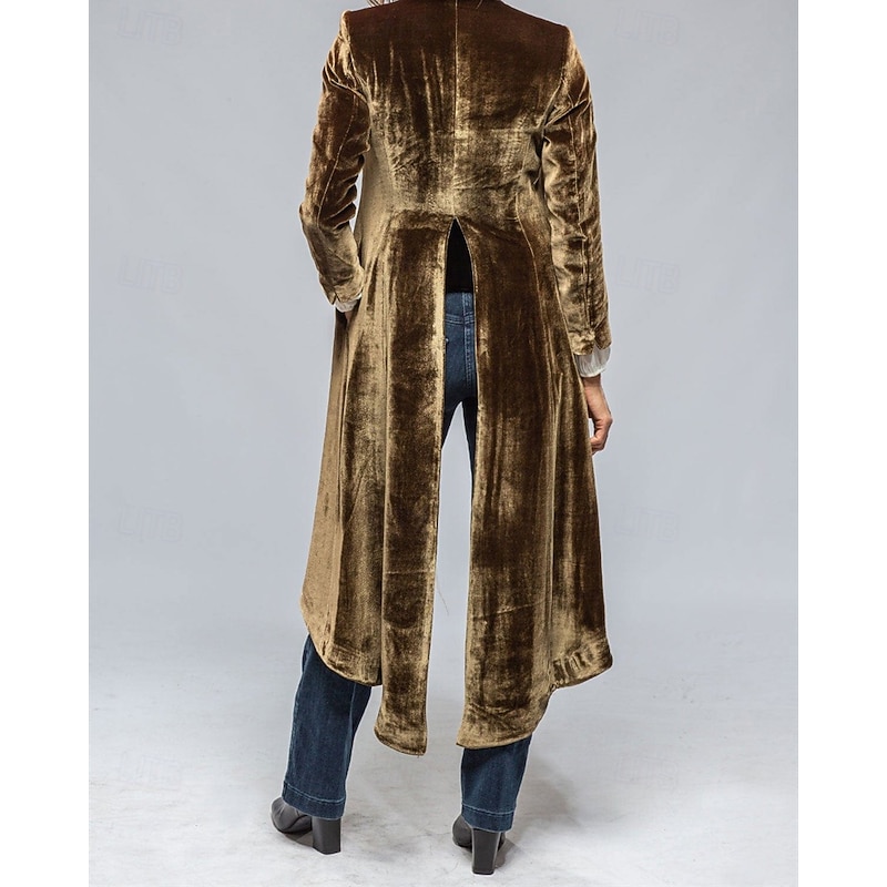 Women's Casual Jacket Warm Comfortable Pocket Fashion Outdoor Plain Going out Weekend Cardigan Regular V Neck Regular Fit Long Sleeve Outerwear Black Champagne Burgundy Fall Winter2