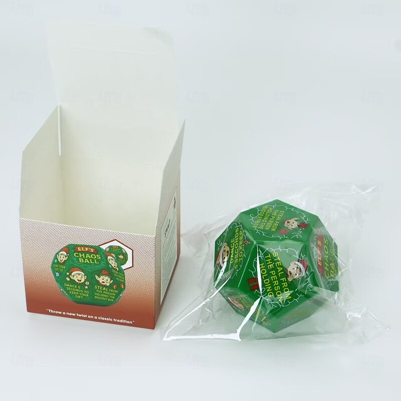 Hilarious Christmas Gift Exchange Party Game Dice Family Game,Stocking Stuffers for Men Women, Anniversary Christmas Birthday Gifts for Men Women, Large Dice Party Gifts for Xmas3