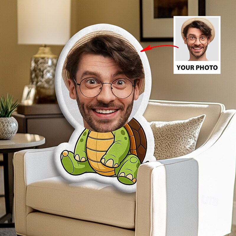 Personalized Customized Photo Face Pillow Creative DIY Humanoid Cushion Funny Birthday Gift For Friends Unique Picture Pillow Custom Photo Gifts4