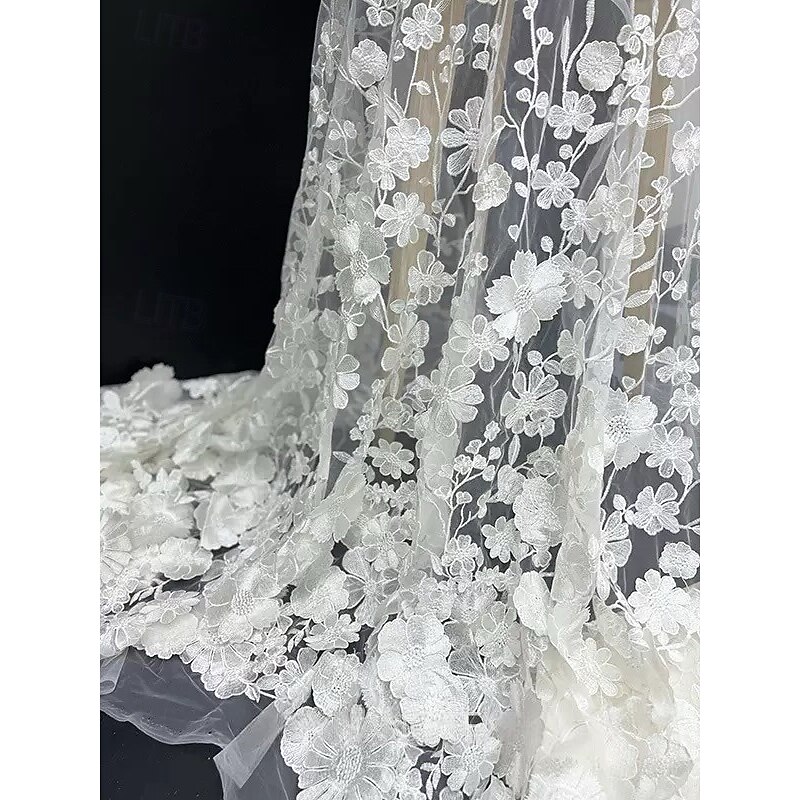 Embroidered Floral Applique A-Line Evening Gown Elegant Formal Dress Formal Wedding Tea Length Off Shoulder Satin 20252