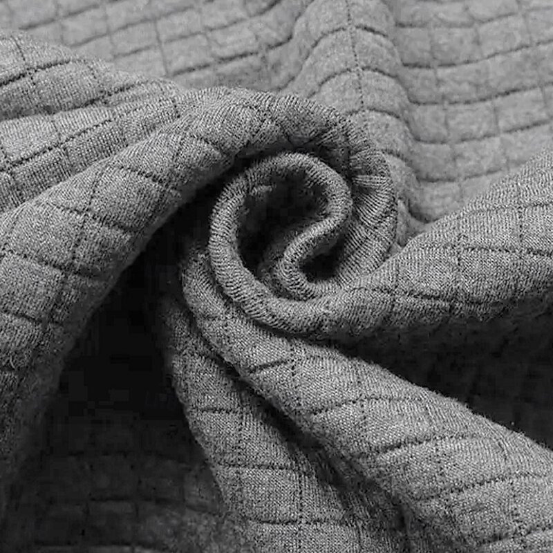 Men's Hoodie Full Zip Hoodie Waffle Hoodies Tactical Hoodie Light Grey Hooded Plain Zipper Sports & Outdoor Casual Daily Streetwear Cool Sportswear Spring &  Fall All Seasons Clothing Apparel Hoodies3