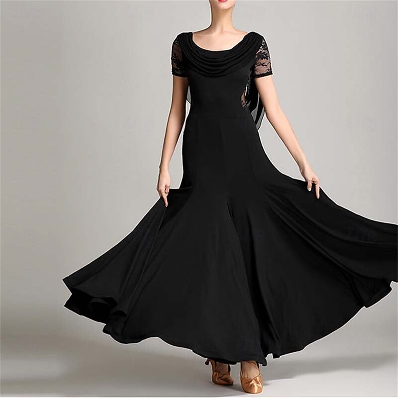 Women's Modern Dance Costume Ballroom Dance costume Big Swing Dress