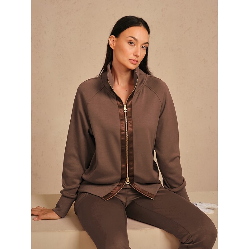 Women's Golf Jacket Pink Army Green Royal Blue Long Sleeve Thermal Warm Top Fall Winter Ladies Golf Attire Clothes Outfits Wear Apparel