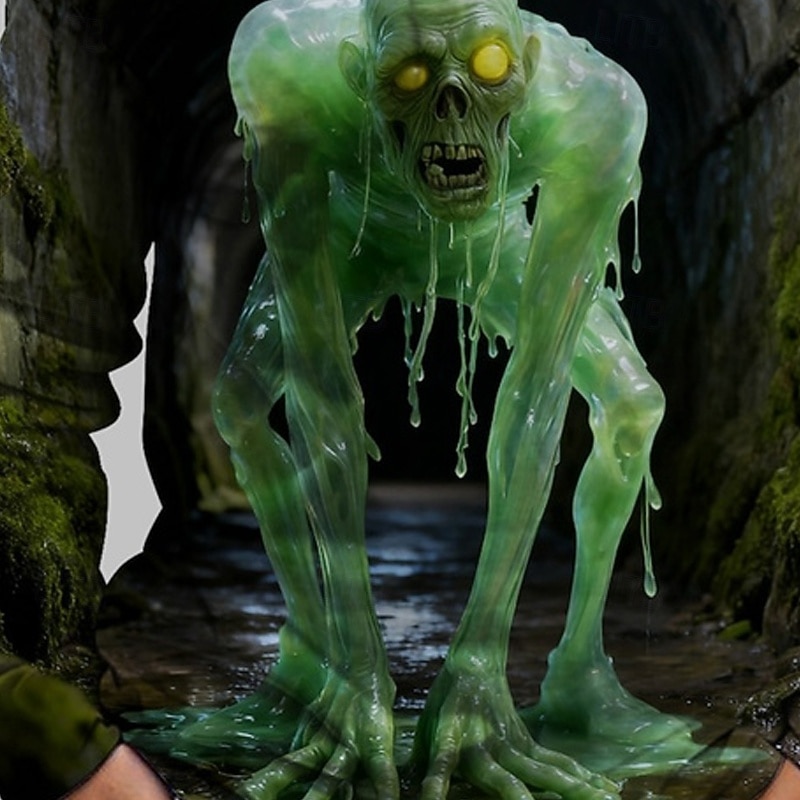 Boys' 3D Graphic Ghost T shirt Tee Long Sleeve Spring Fall Fashion Basic Kids 4-12 Years Crew Neck Outdoor Casual Daily Regular Fit3