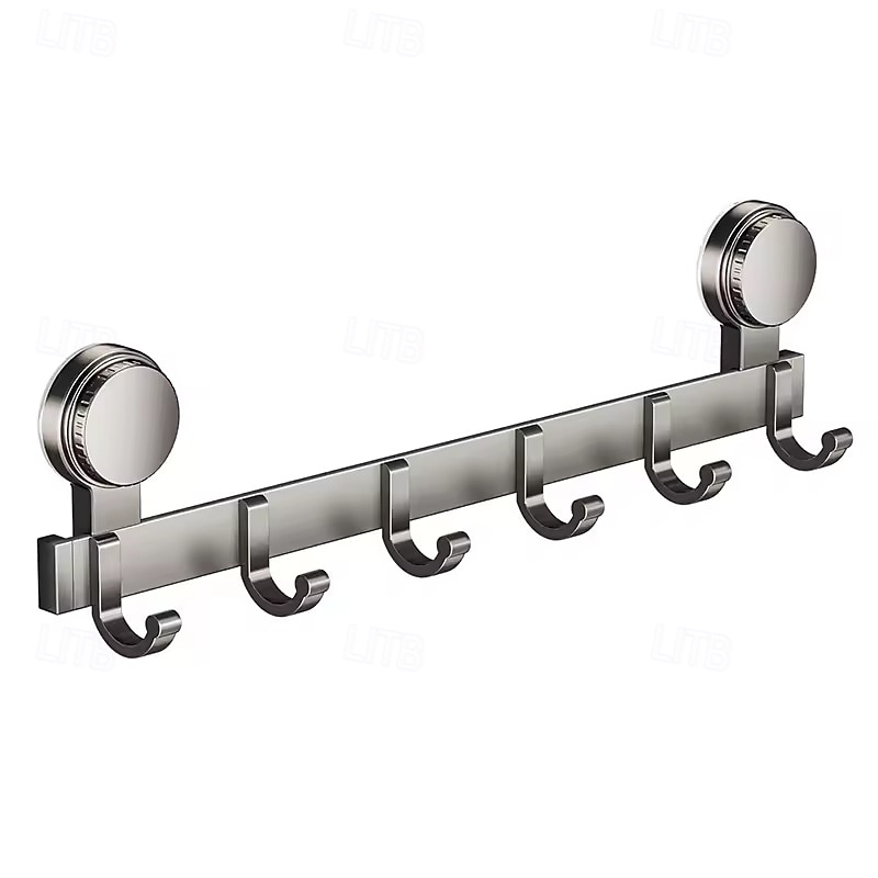 Suction Cup Bathroom Hook, No-Drill Strong Adhesive Hook, Heavy-Duty Hanging Hook for Entryway, Bathroom, Clothes, and Storage Rack2