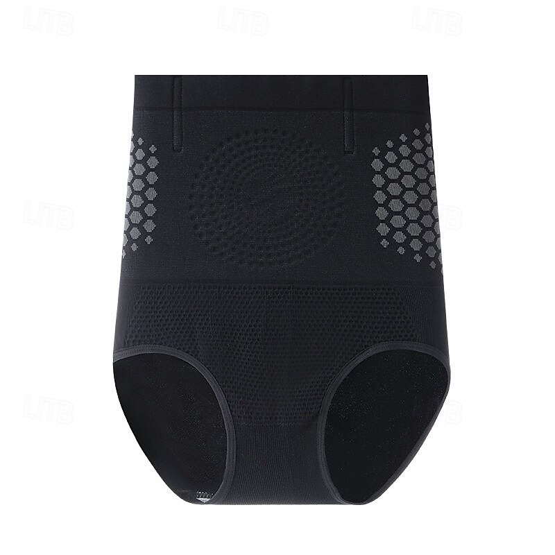 Women's Shapewear Tights Short High Rise Elastic Waist Stretchy Daily Wear Cuticolor Brown black Spring, Fall, Winter, Summer2