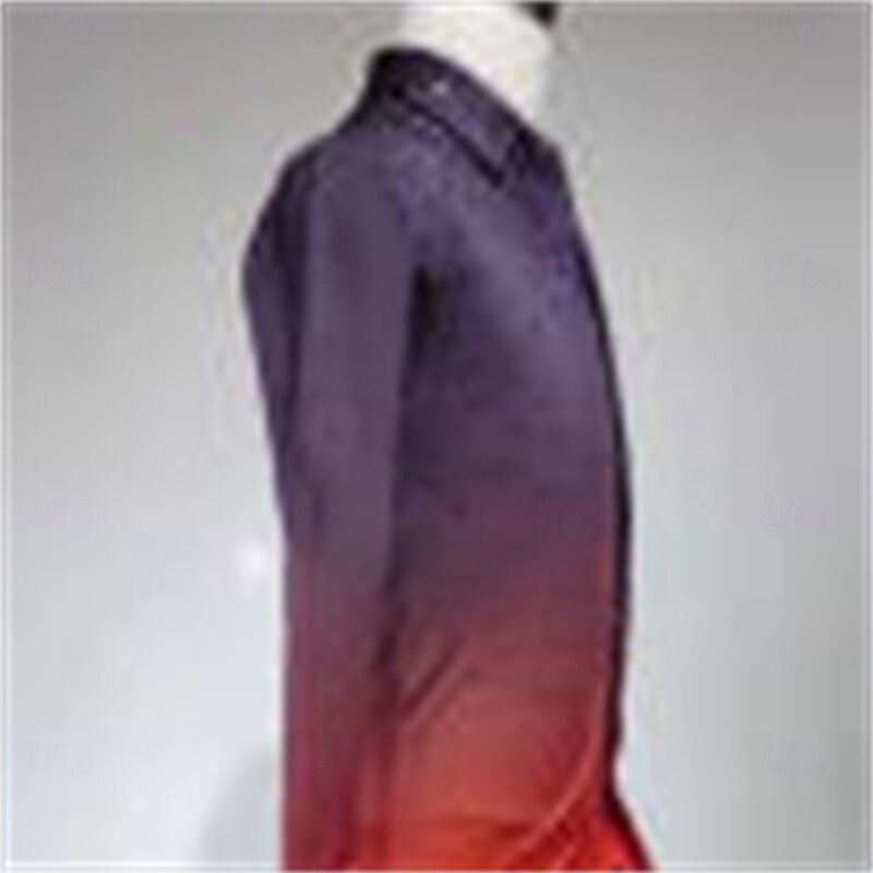 Figure Skating Top Men's Boys' Ice Skating Tops Orange Patchwork Thumbhole Spandex High Elasticity Training Competition Skating Wear Classic Crystal / Rhinestone Long Sleeve Ice Skating Figure Skating2