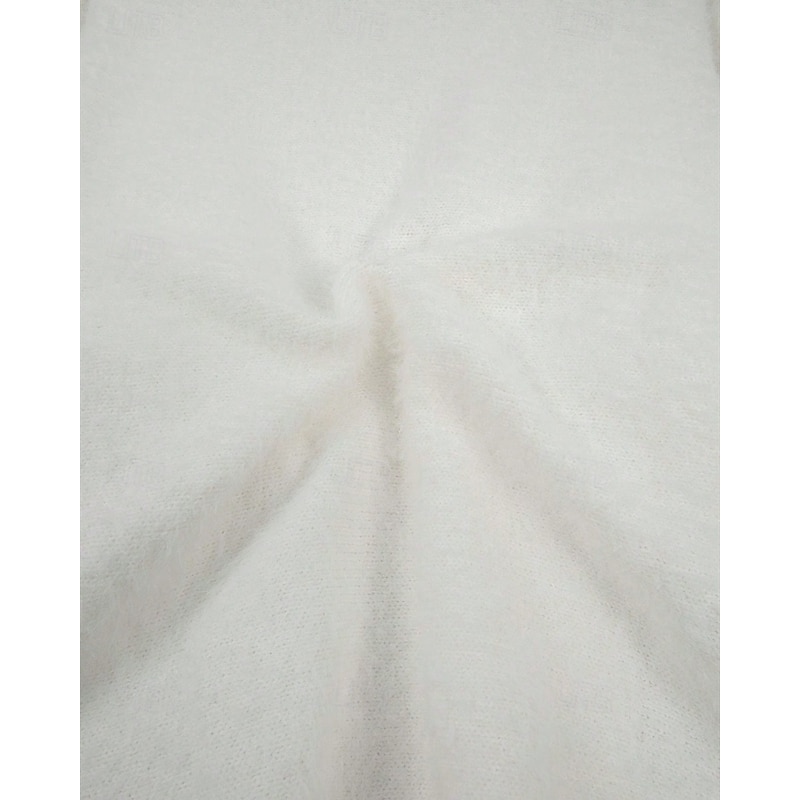 Women's Sweater Pullover Streetwear Casual Pure Color Ribbed Crew Neck Knitted Long Sleeve Regular Tops Knit Outdoor Daily Weekend White Fall Winter4