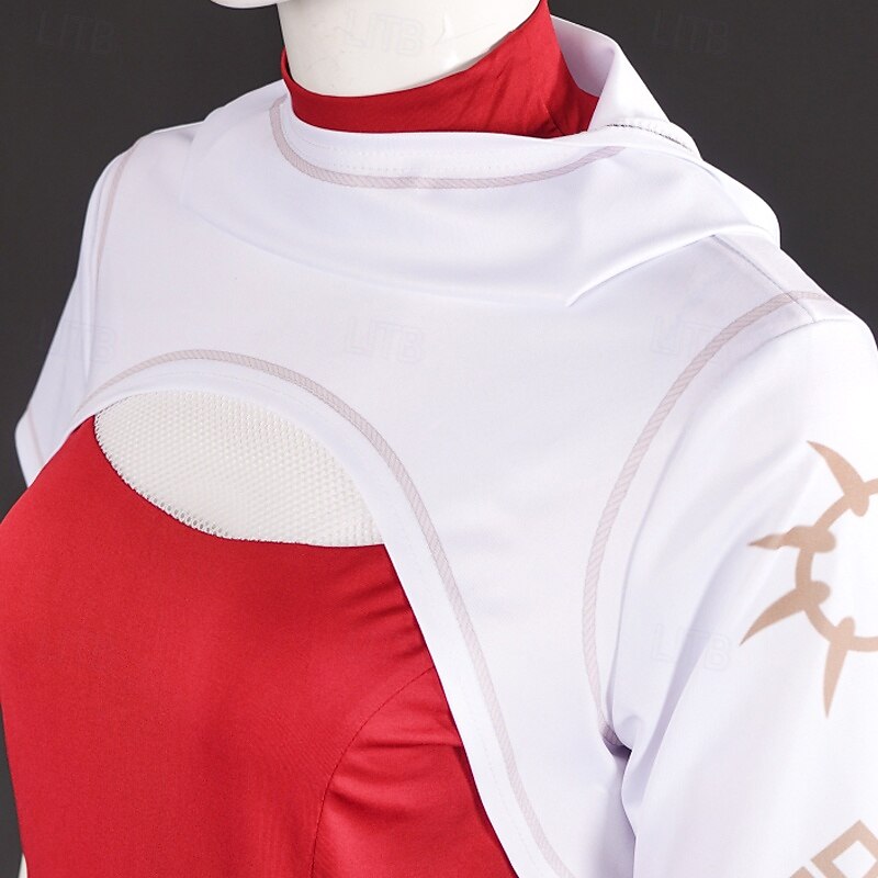 Zombie School Zombies 4 Nova Cheerleader Skirt Coat T-shirt Movie Cosplay Costume Movie Cosplay for Girls' Kids Halloween Performance Halloween Masquerade2