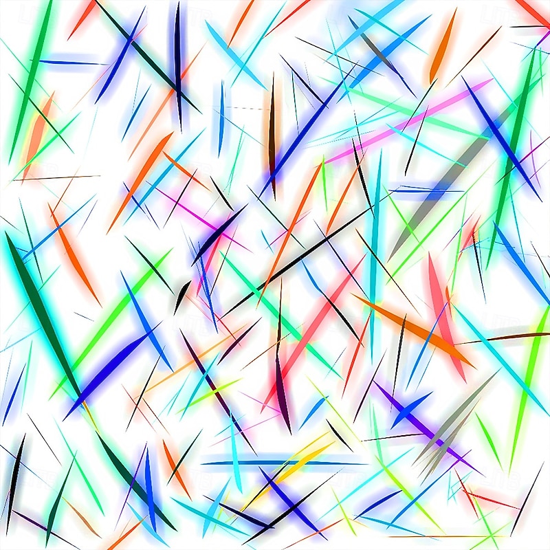 Men's Geometric Line Overcoat Coat Thermal Warm Comfortable Casual Business Daily 3D Print Buttons Front Pocket Spring Fall Winter Notch Long Sleeve Black White3