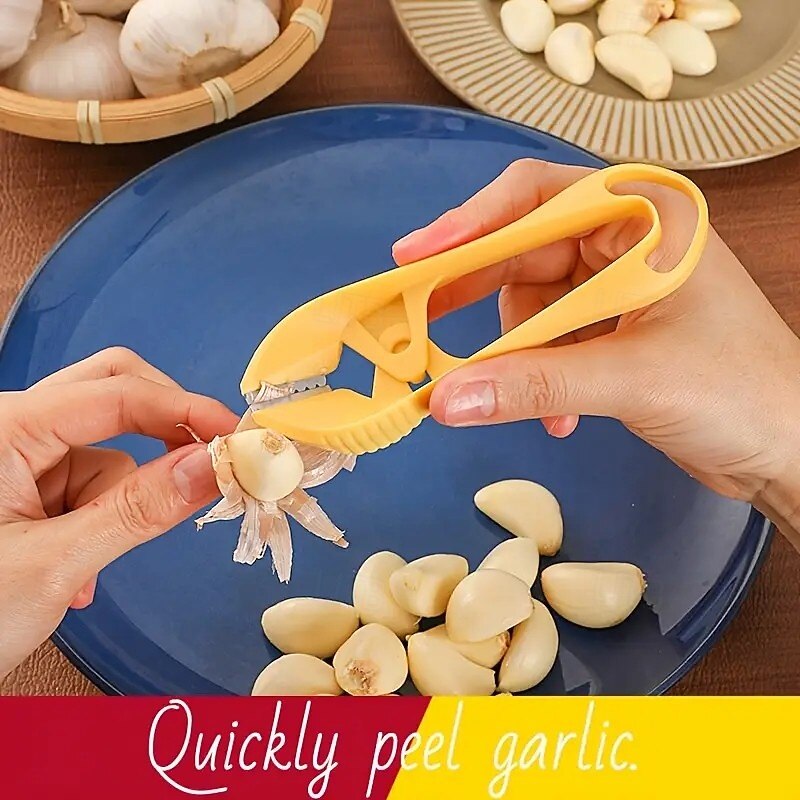 Garlic Peeler & Peeling Tool – Manual Garlic Skin Remover, Easy-to-Use Kitchen Gadget for Home & Commercial Use, Removes Garlic Skins, Stems & Cloves Effortlessly2