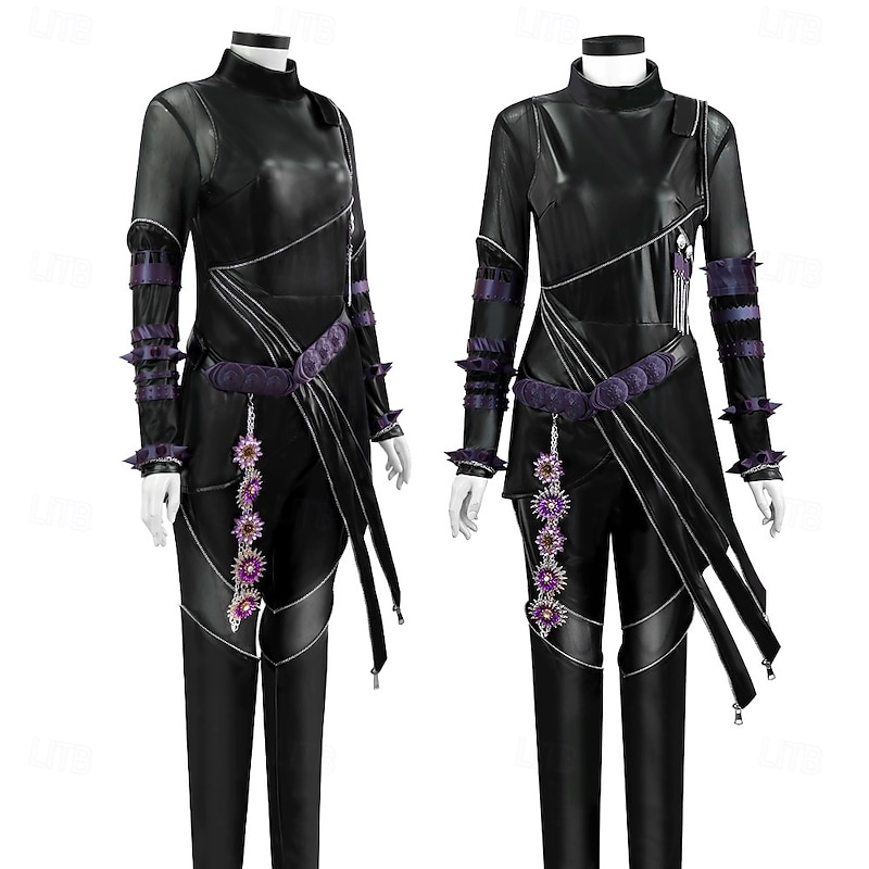 Korean Idol Inspired Pop Star Costume Fancy Dress Virtual Idol Movie Cosplay for Men's Women's Adults' Halloween Carnival Performance Comic Con Anime Expo3