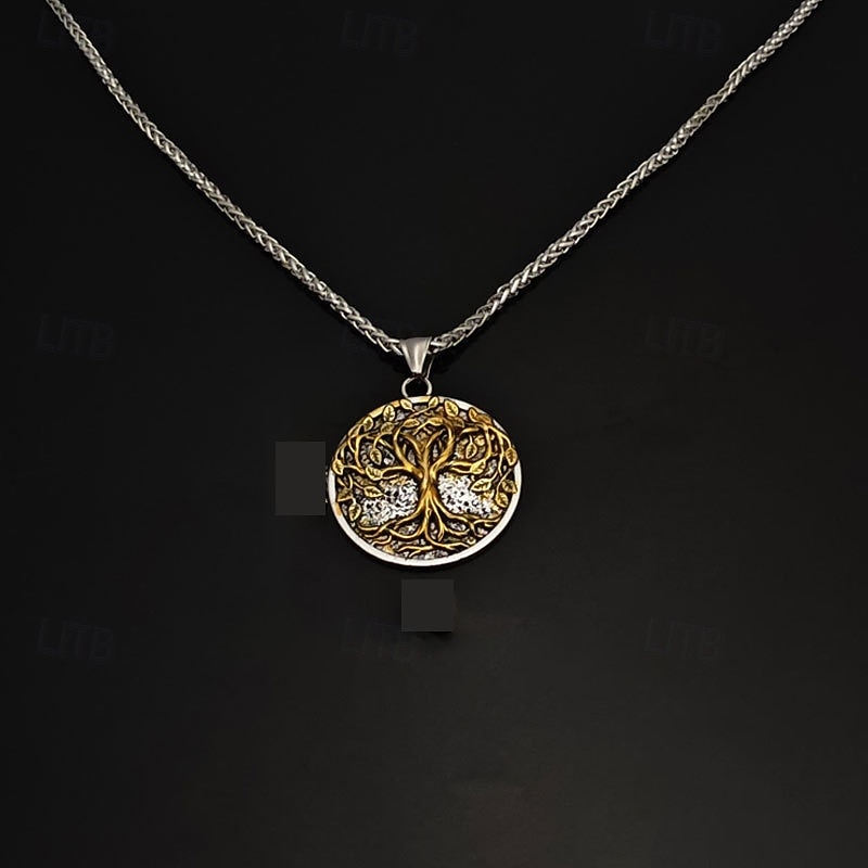 1PC Necklace For Women's Gold Street Daily Alloy Retro4