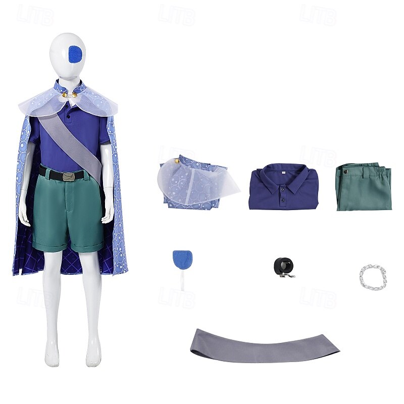 Elio Elio Outfits Movie Cosplay Costume Carnival Costume Dress Up Movie Cosplay for Boys Kid's Halloween Carnival World Book Day Performance Party Comic Con2