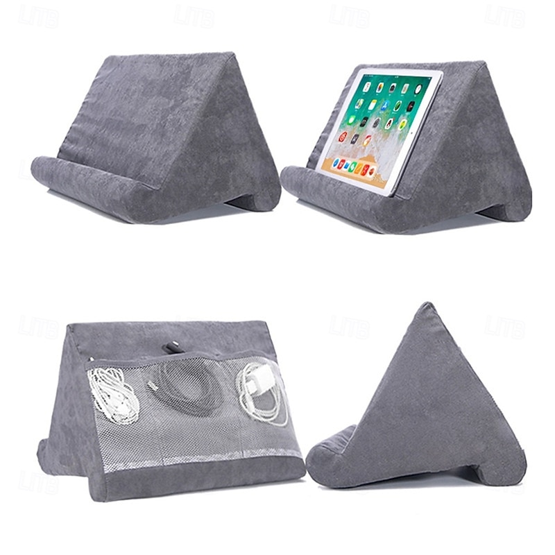 Multifunction Pillow Tablet Phone Stand For iPad Laptop Cell Flexible Mobile Phone Holder Support Bed Tablet Mount Bracket Book