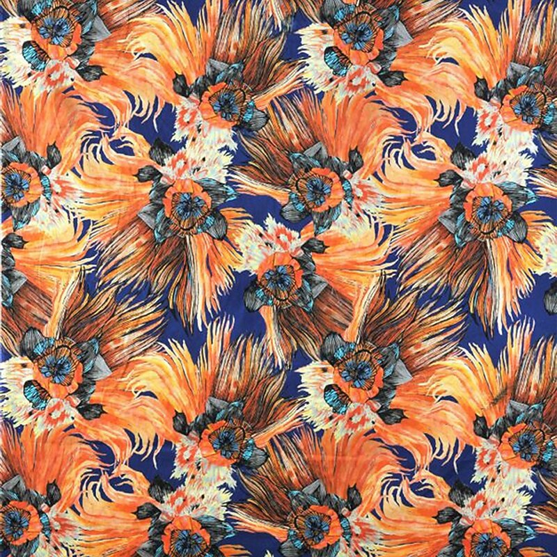 Men's Floral Print Flowers Shirt Button Up Shirt Long Sleeve Fashion Casual Holiday Casual Daily Spring Fall Turndown 3D Print Collared Shirts Yellow Blue Orange4