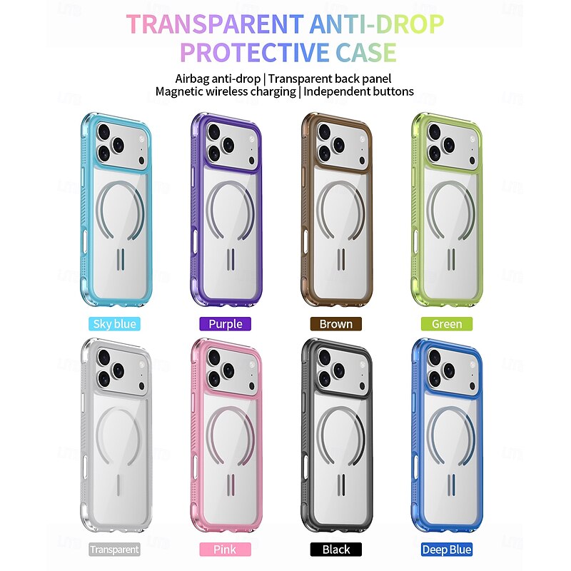 Phone Case For Samsung Galaxy 17 Pro Max 17 Air 16 15 14 Pro Max Plus 13 Pro Max Back Cover Magnetic Adsorption Support Wireless Charging Kickstand Non-Yellowing Retro TPU Acrylic