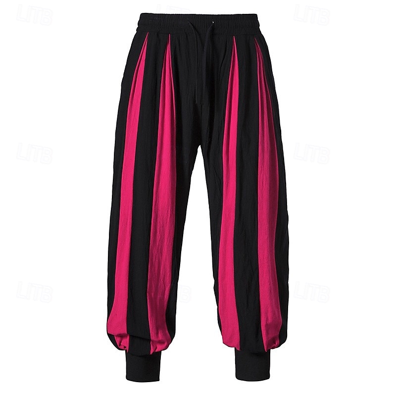 Retro Vintage Medieval Renaissance Pirate Pants Pirate Knight Ritter Viking Fancy Dress Men's Pirate Halloween Carnival Masquerade Carnival Performance Stage Adults Pants All Seasons4
