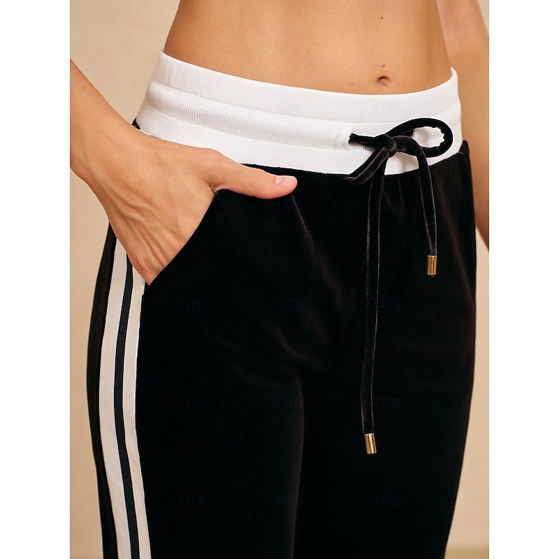 Women's Golf Pants Black Pants / Trousers Ladies Golf Attire Clothes Outfits Wear Apparel4